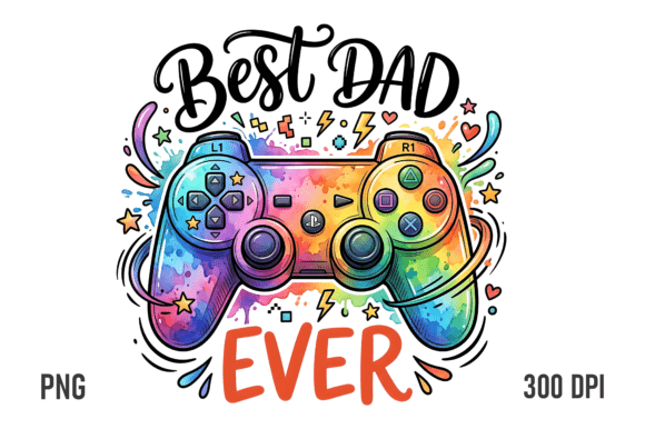 Download Best Dad Ever Gamer PNG - Gamer Collection