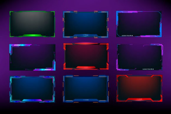 Download Twitch Stream Overlay Package - Overlay Collection