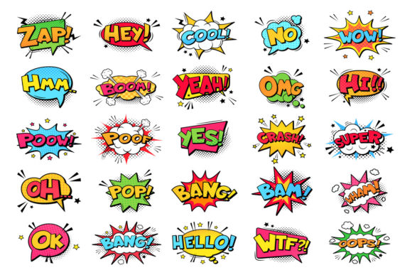 Download Comic Book Bubbles - Comic Collection