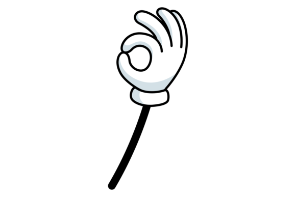 Download Ok Gesture. Retro Animation Style Comic - Comic Collection